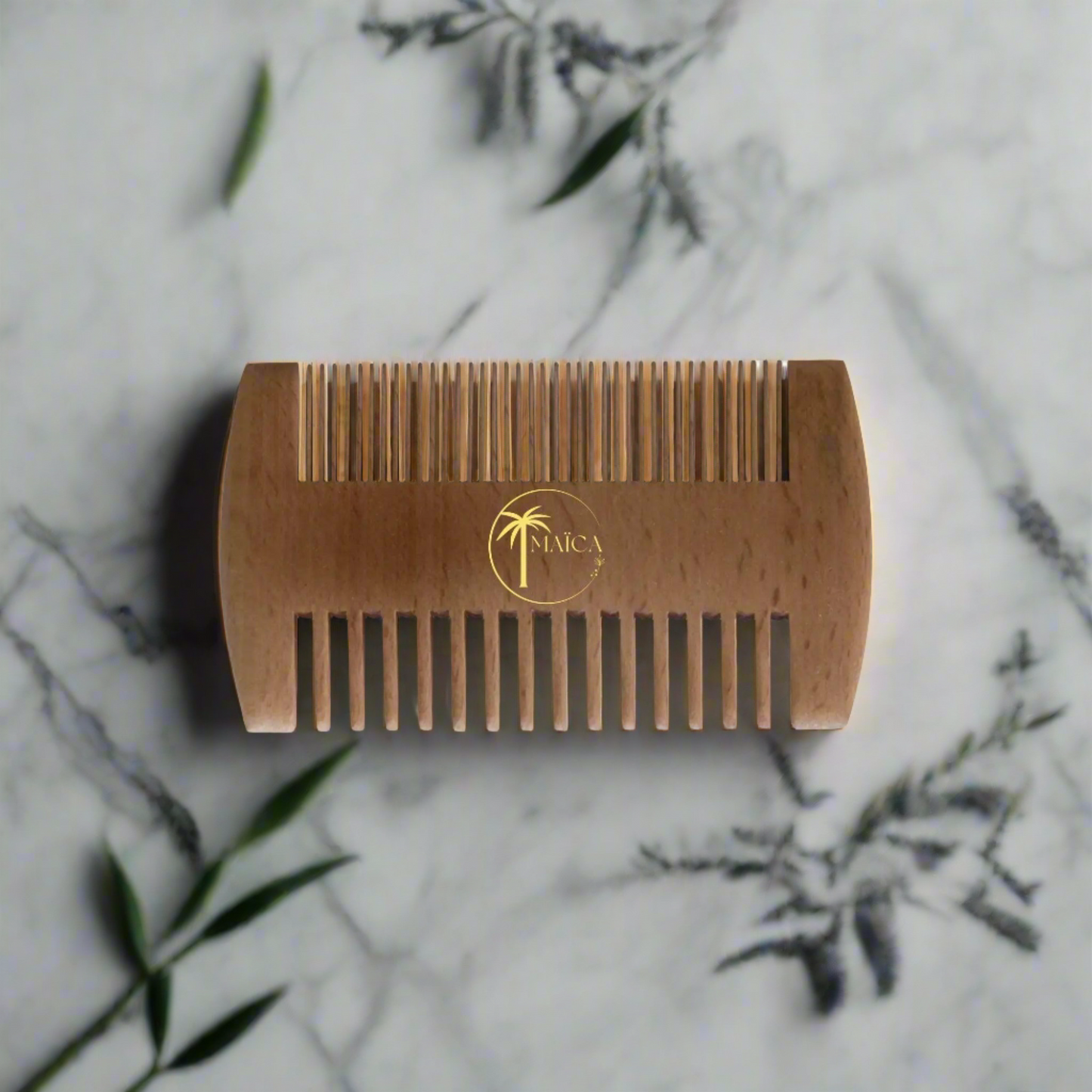 Bamboo Beard Comb