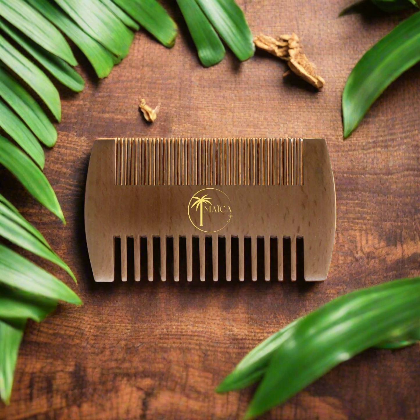 Bamboo Beard Comb