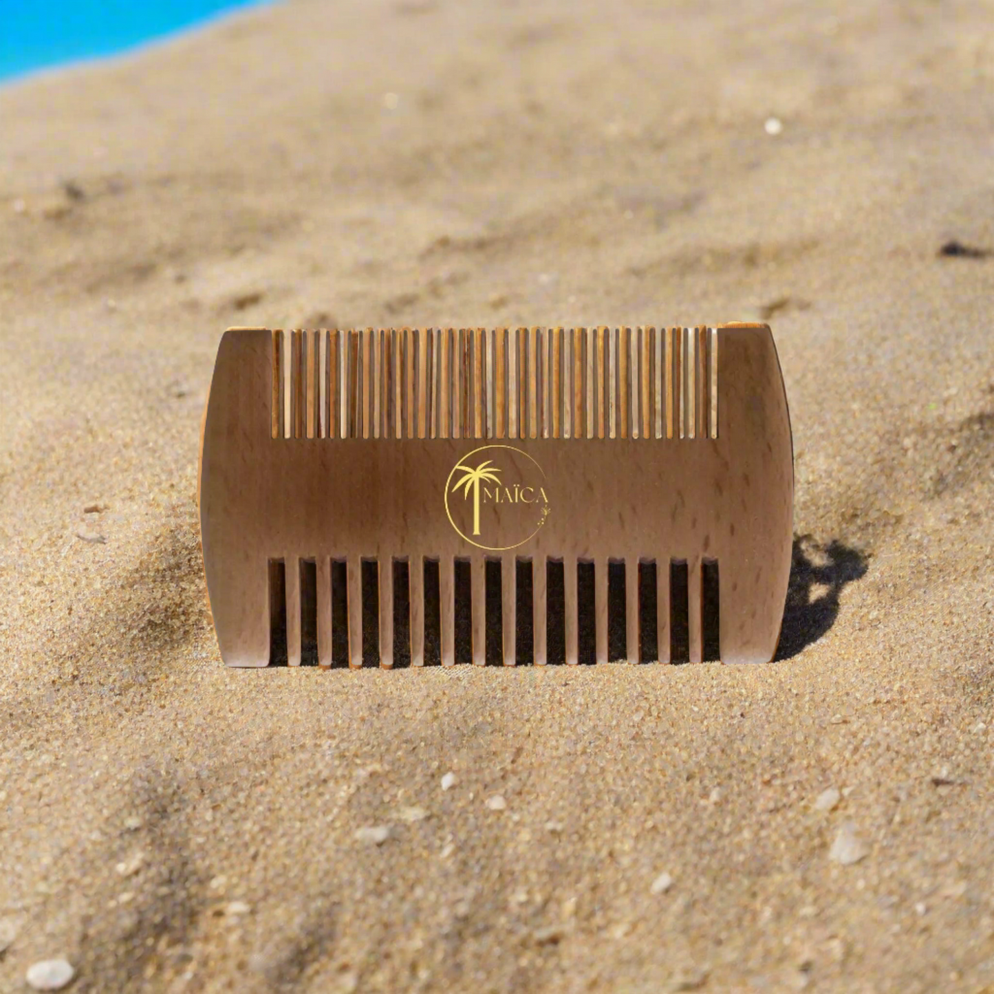 Bamboo Beard Comb